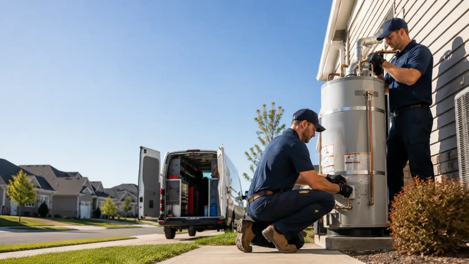 Water Heater Installation in San Felipe, TX